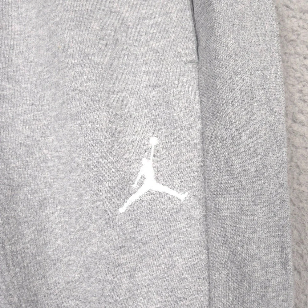 Nike Jordan Flight Lite Pants Mens XL Gray Fleece Joggers Jumpman 822660-063